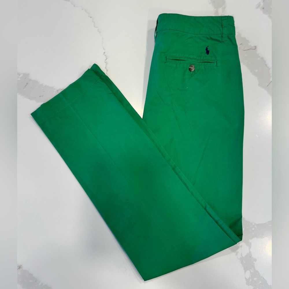 Polo by Ralph Lauren Vibrant Green Chinos - Picture 4 of 10